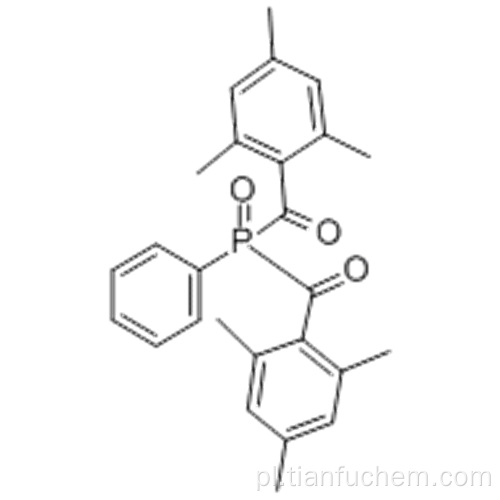 Fotoinicjator 819 Fenylobis (2,4,6-trimetylobenzoilo) tlenek fosfiny CAS 162881-26-7